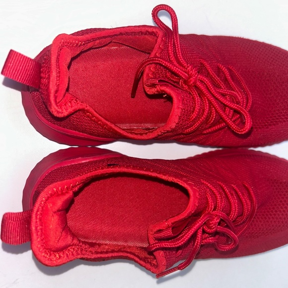 SIZE 10 | Red Slip on Sneakers - Picture 4 of 7